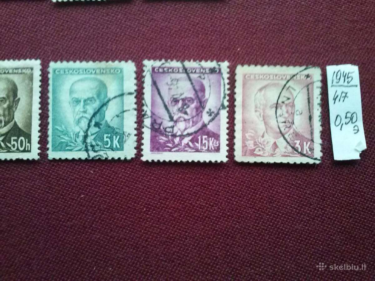 Čekoslovakija 1945 m. - nuotraukos Nr. 3