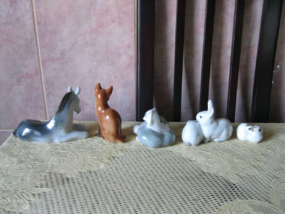 Porceliano Statuleles.zr. Foto .Be Defektu - nuotraukos Nr. 4