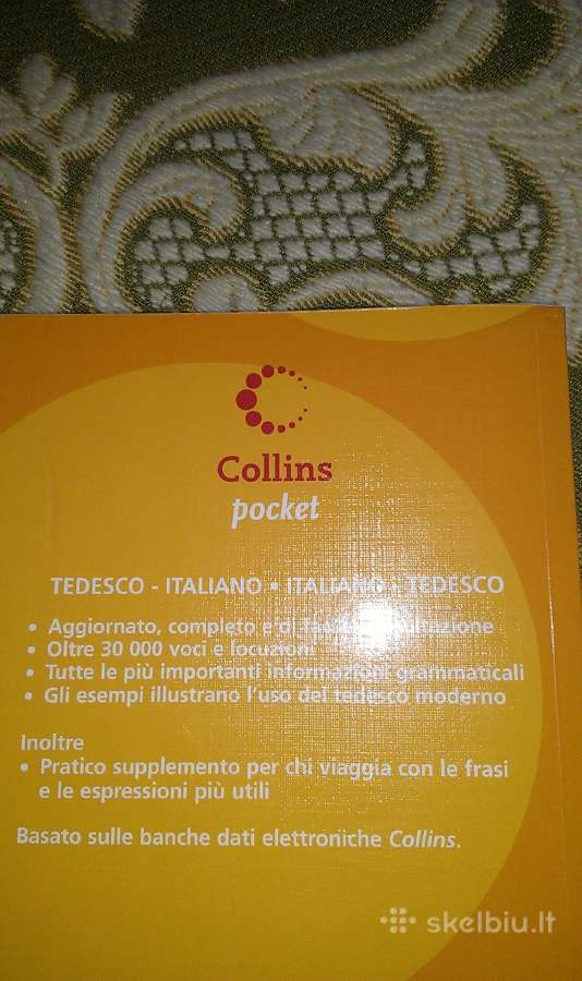 Žodynėlis"tedesco.dizionario tedesco-italiano, IT - nuotraukos Nr. 2