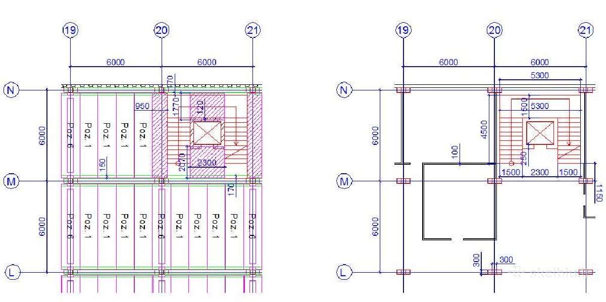 Autocad brėžiniai