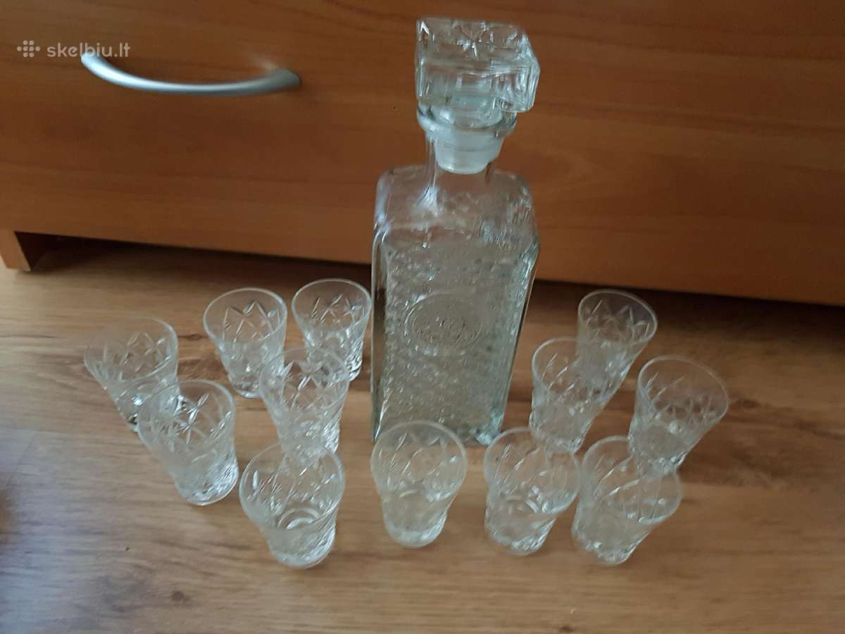 Krikštoliniai stikliukai