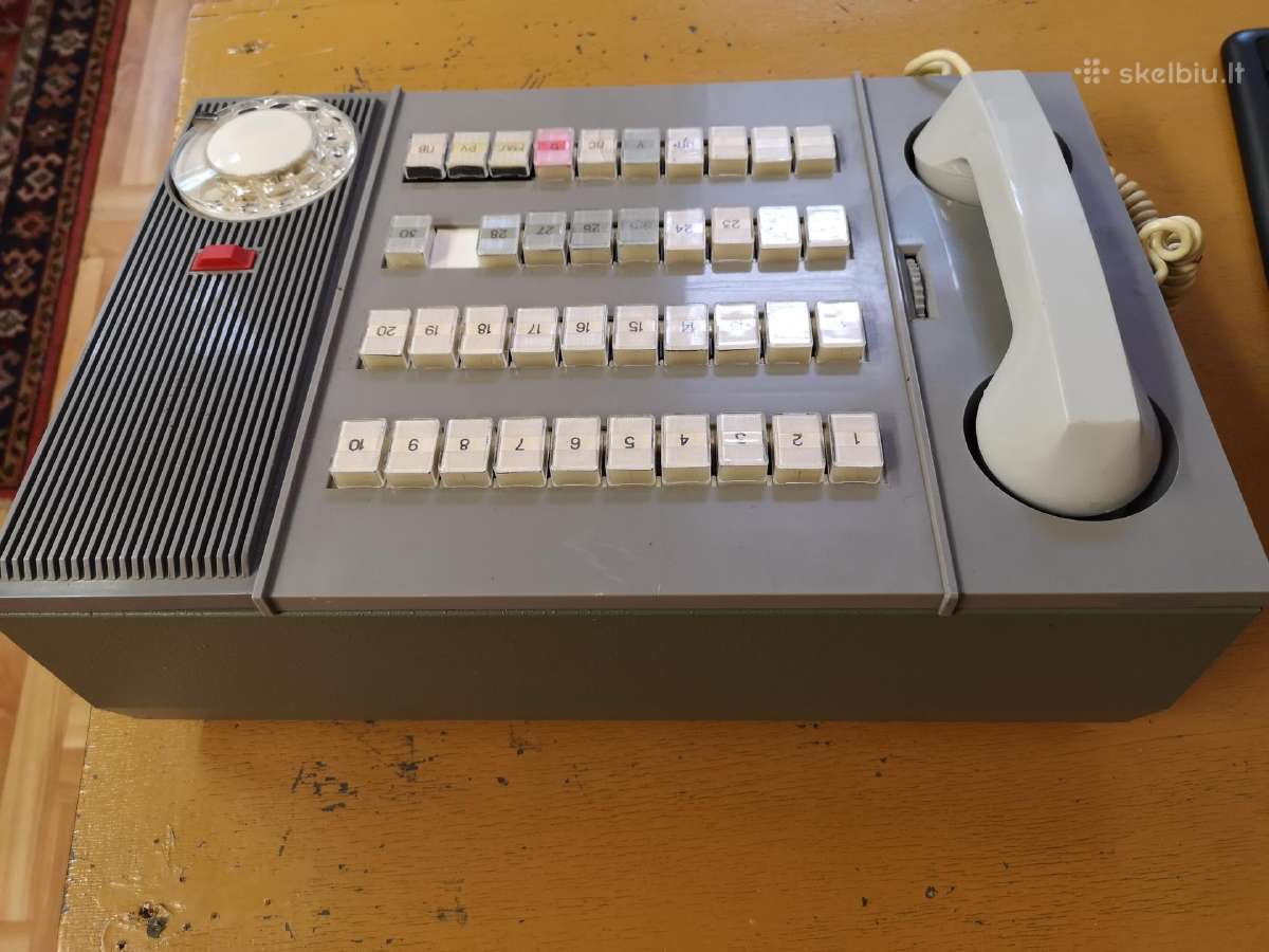 Telefono aparatai senoviški - nuotraukos Nr. 10