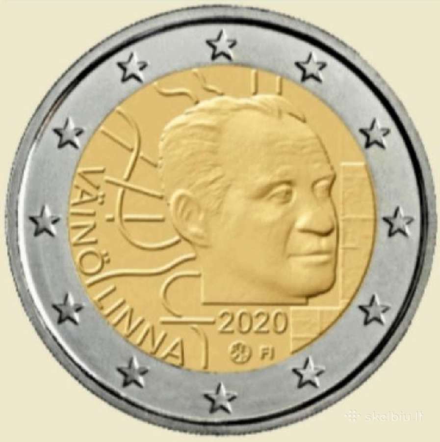 Suomija 2020 proginės 2 eurų monetos