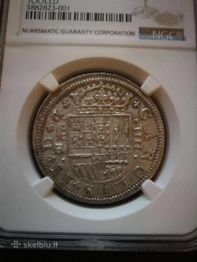 Ispanija 4 realai 1683 - nuotraukos Nr. 3