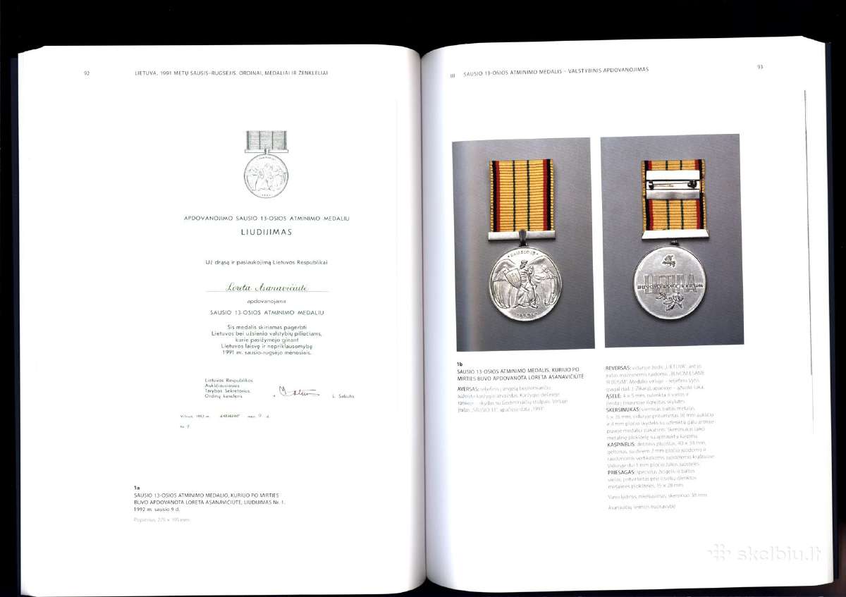 V. Ruzas "Ordinai, medaliai ir zenkleliai" 2008 m. - nuotraukos Nr. 7
