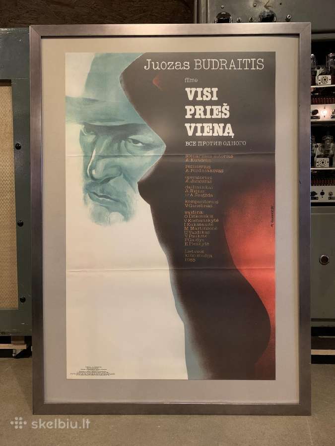 Senovinės lietuviškos kino afišos - plakatai - nuotraukos Nr. 4