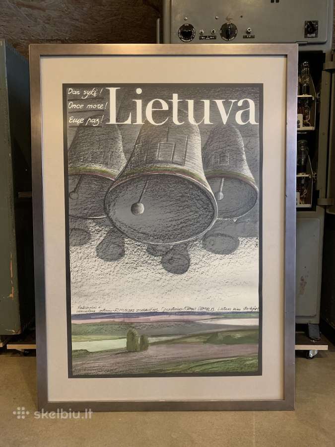 Senovinės lietuviškos kino afišos - plakatai - nuotraukos Nr. 5