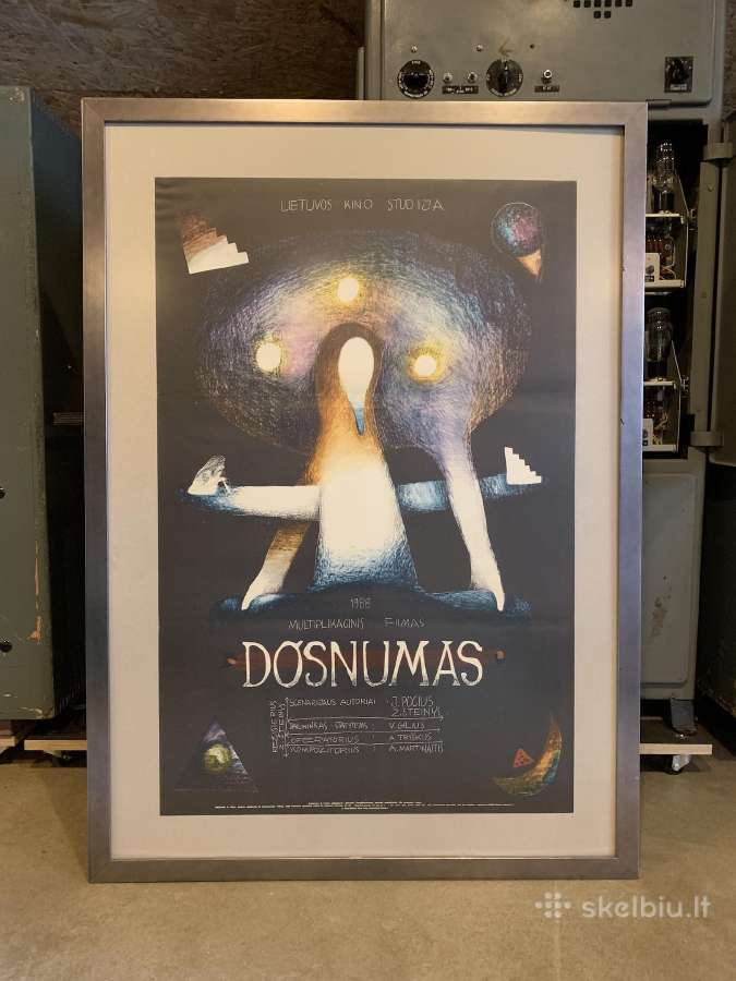 Senovinės lietuviškos kino afišos - plakatai - nuotraukos Nr. 5