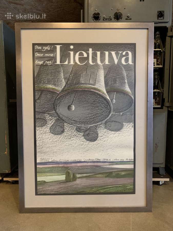 Senovinės lietuviškos kino afišos - plakatai - nuotraukos Nr. 7