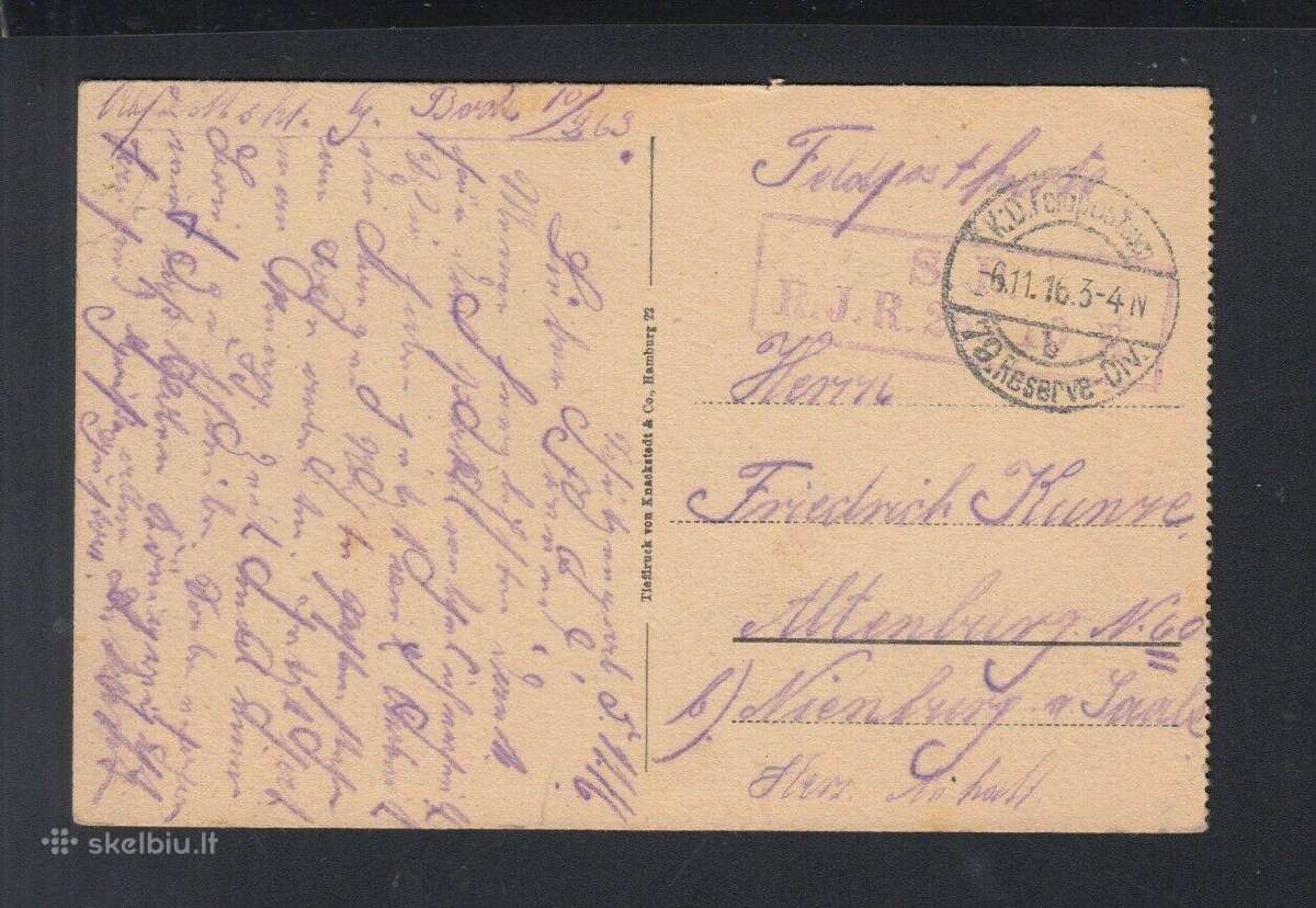 Lietuva 1916 m. Rusu kariai prie patrankos Kaune - nuotraukos Nr. 2