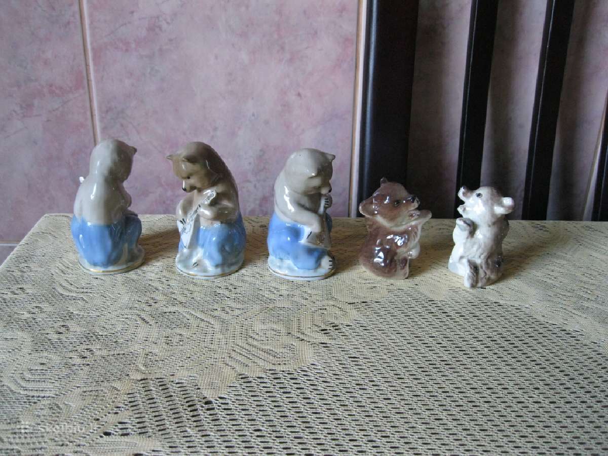 Porceliano Statuleles.zr. Foto .Be Defektu - nuotraukos Nr. 3