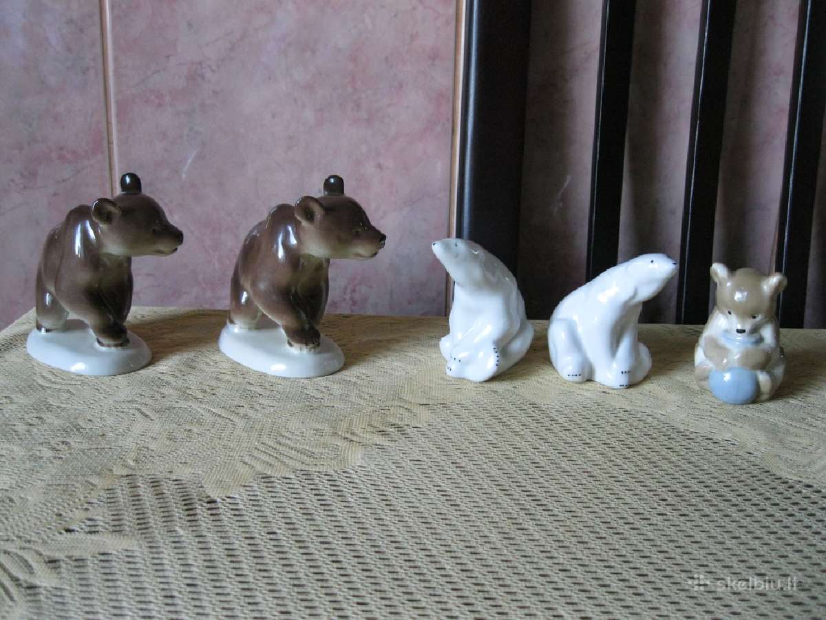 Porceliano Statuleles.zr. Foto .Be Defektu - nuotraukos Nr. 3