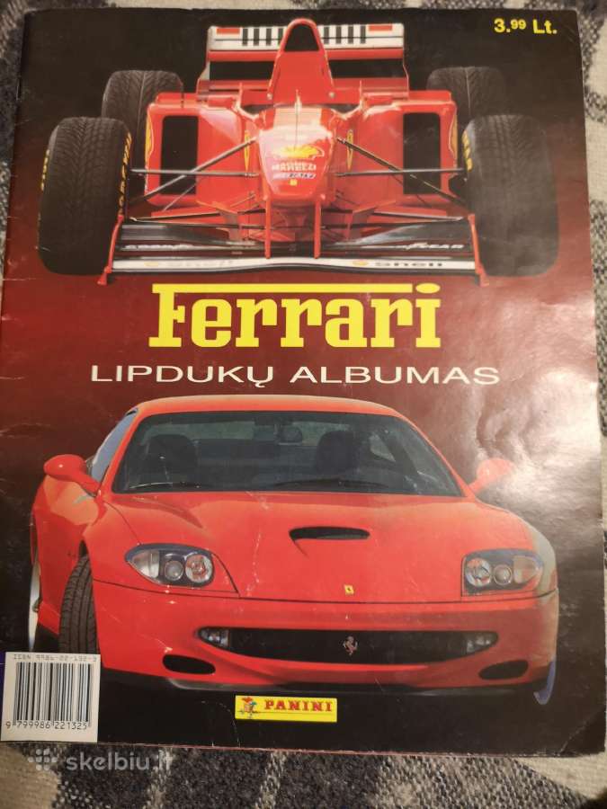 Ferrari lipduku albumas.