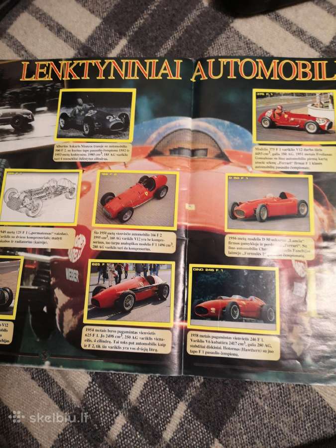 Ferrari lipduku albumas. - nuotraukos Nr. 10