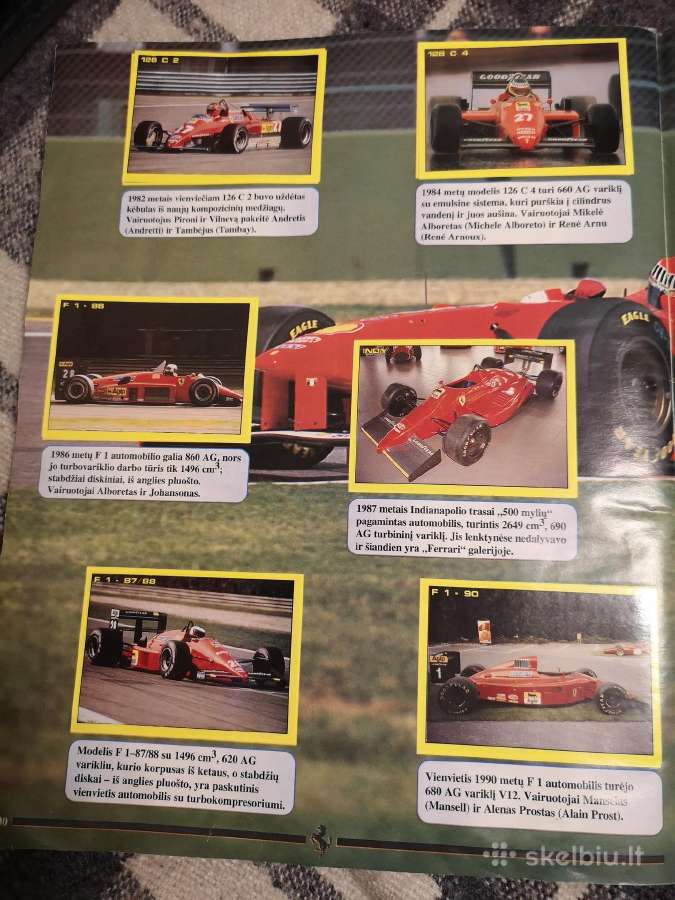 Ferrari lipduku albumas. - nuotraukos Nr. 11