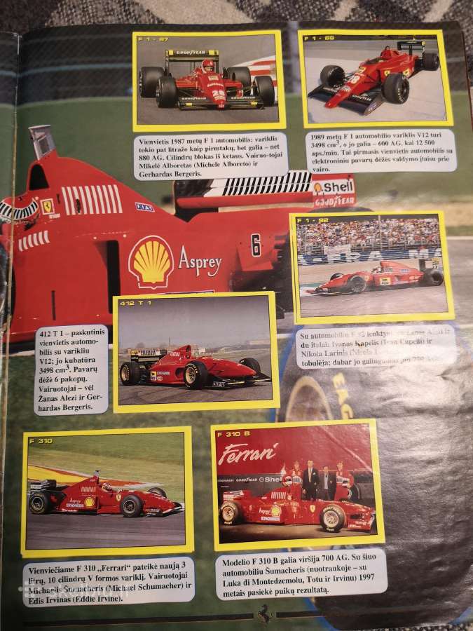 Ferrari lipduku albumas. - nuotraukos Nr. 12