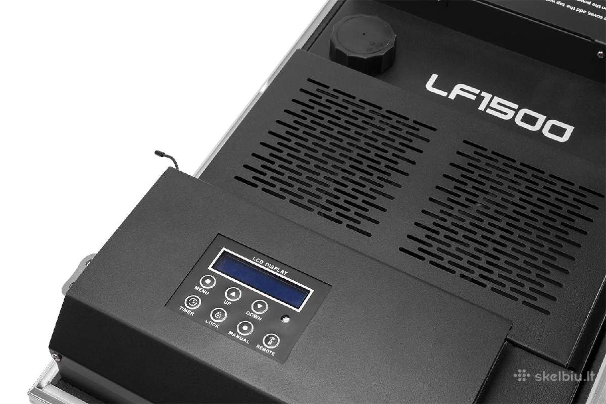 Beamz Lf1500 Ultragarsinė žemo rūko mašina - nuotraukos Nr. 8