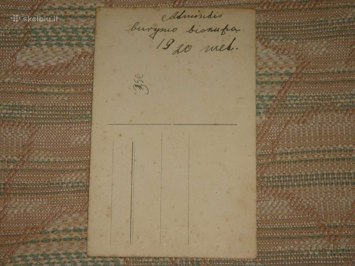 Sena foto 1920m. - nuotraukos Nr. 2