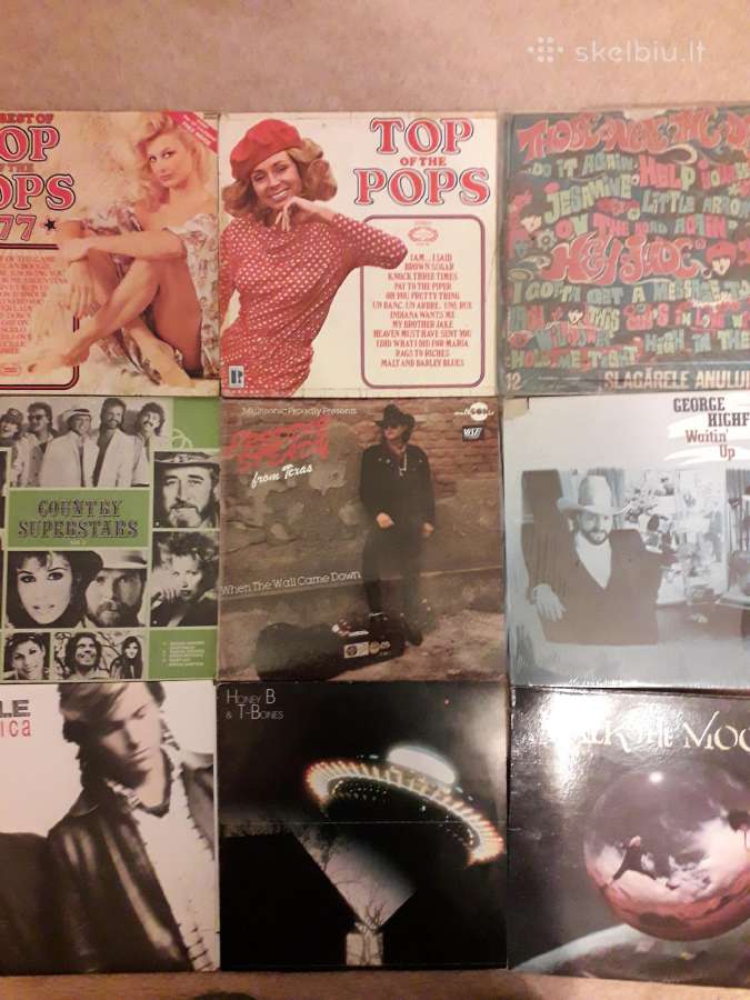 Pop Rock vinilai