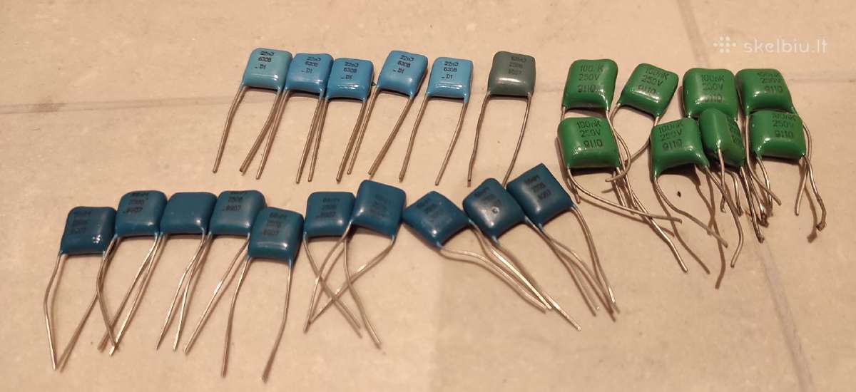 Kondensatoriai K50-12 K50-16 K50-35 K73-17 K78-2 - nuotraukos Nr. 5