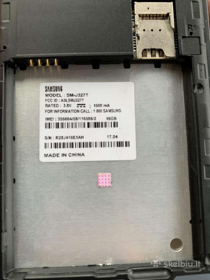 Samsung Galaxy J3 Prime Sm-j327t - nuotraukos Nr. 5