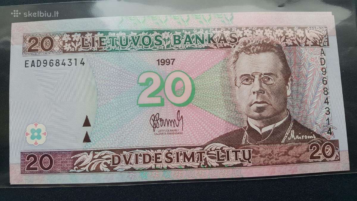 Litų banknotai (nauji)