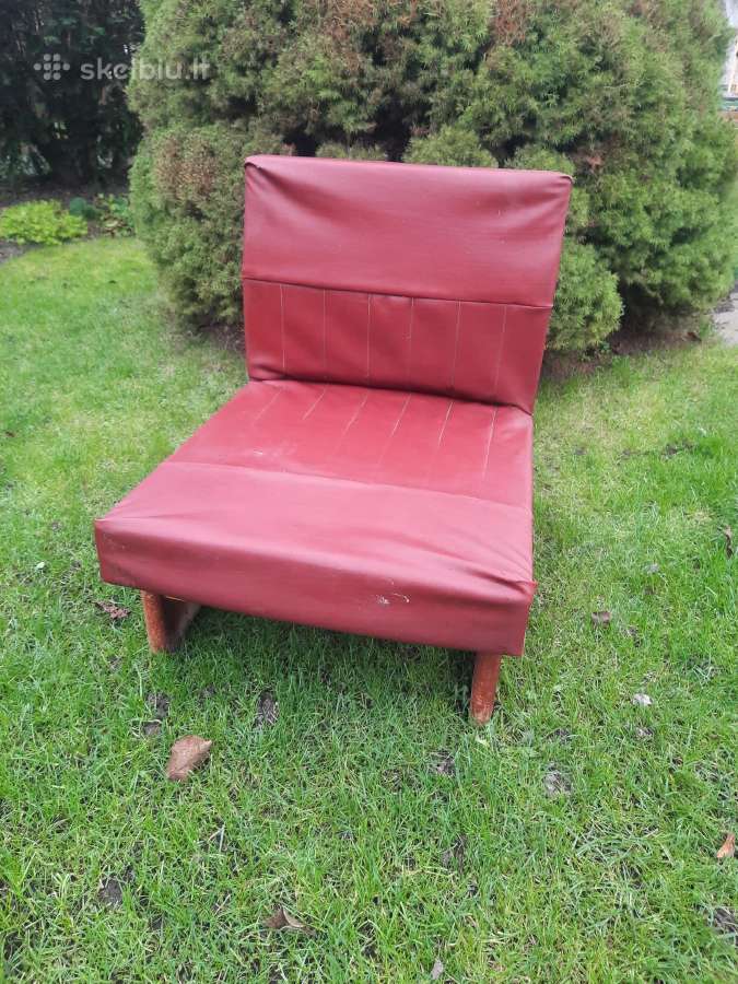 1960 m labai reti retro foteliai