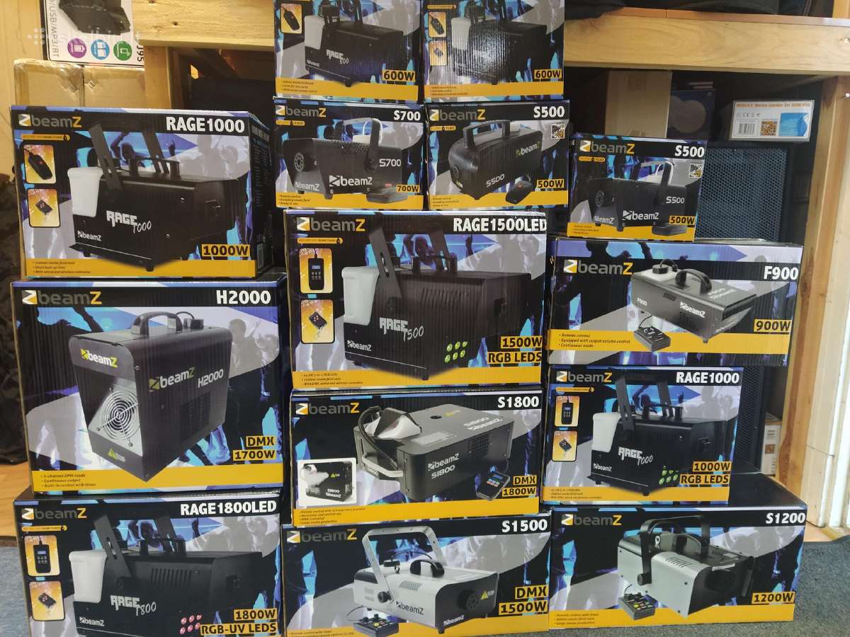 Dūmų mašinos nuo 39eur!