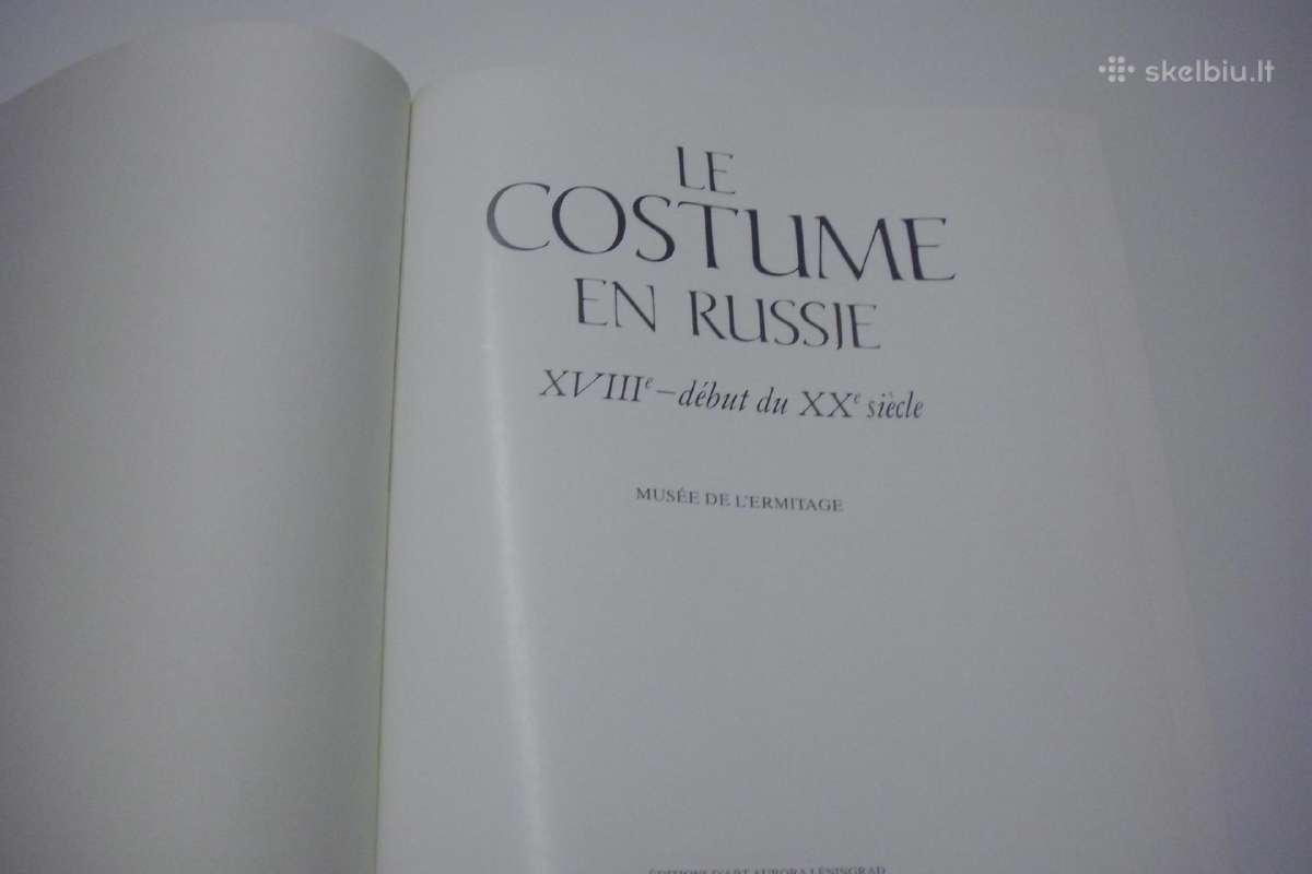 Albumas 18-20a rusijos kostiumai - nuotraukos Nr. 2