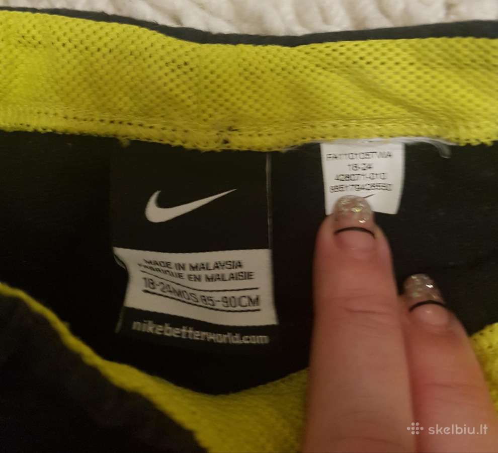 Sportinės kelnės Nike juodos Dydis 85-90 - nuotraukos Nr. 2