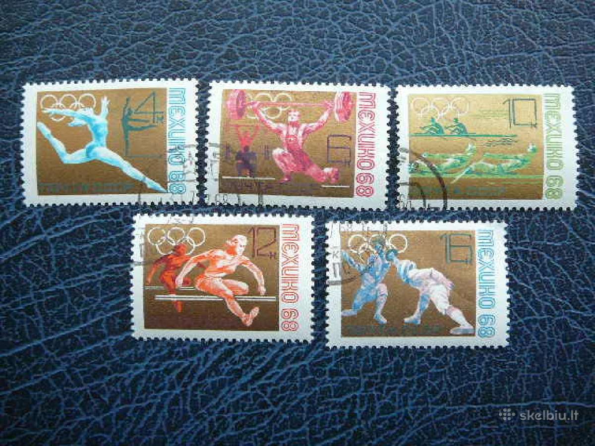 Ssr 1968 Olimpines antsp. a3517