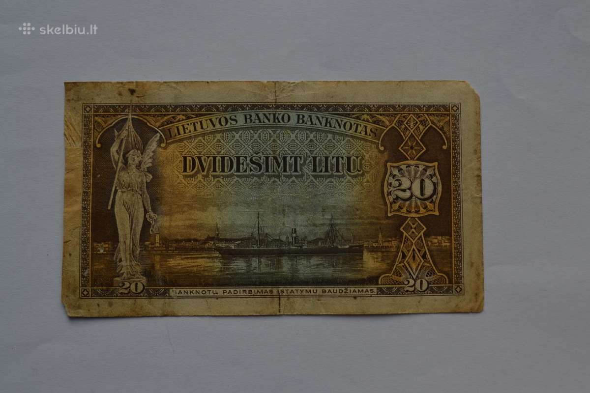 20 litu 1930 m. - nuotraukos Nr. 2