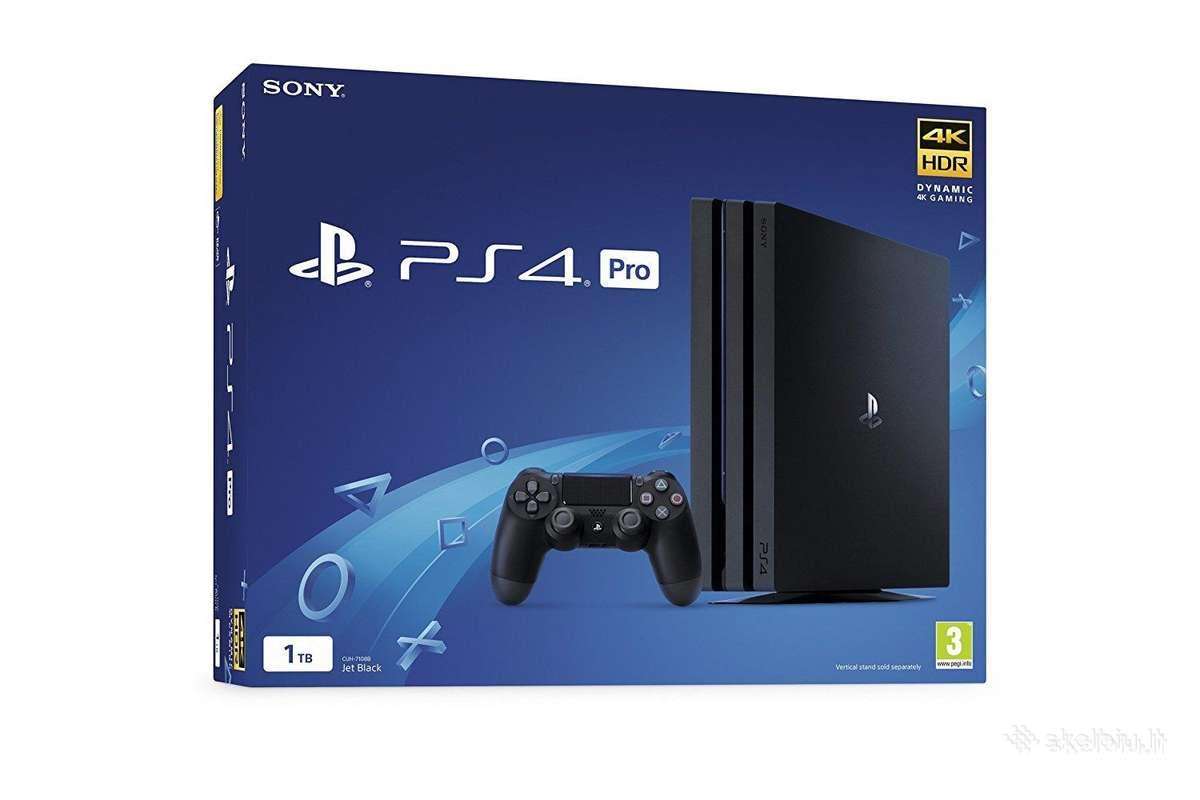 Sony Playstation Ps4 Pro 1tb su garantija - nuotraukos Nr. 2