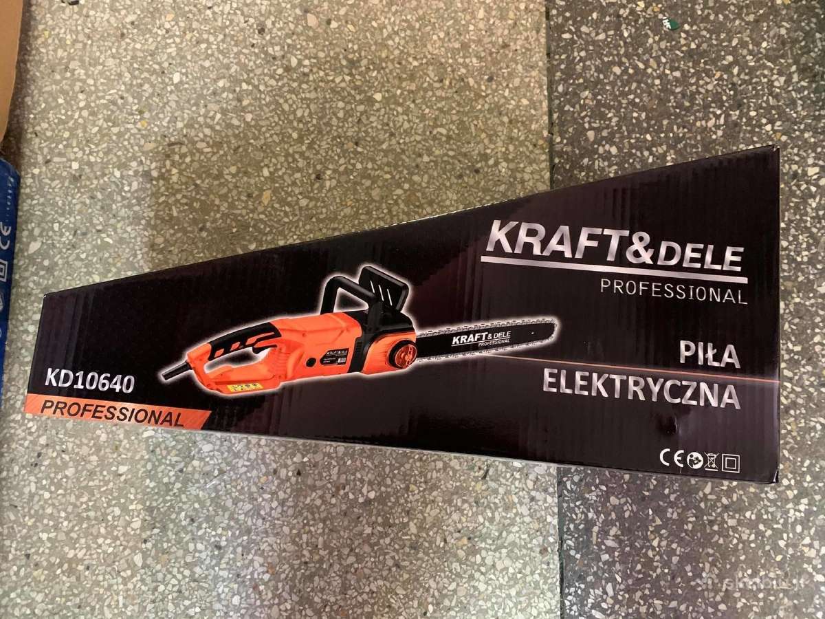 Elektrinis grandininis pjūklas - nuotraukos Nr. 7