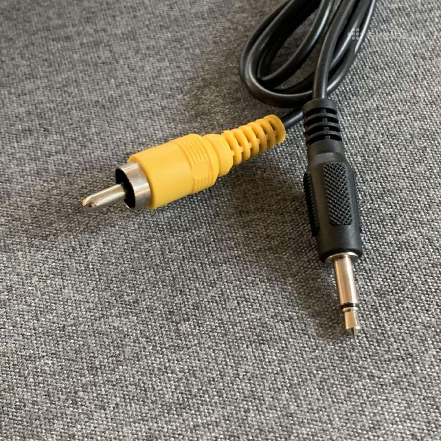 Laidas Rca 3.5mm stereo, 1 m, naujas - nuotraukos Nr. 2