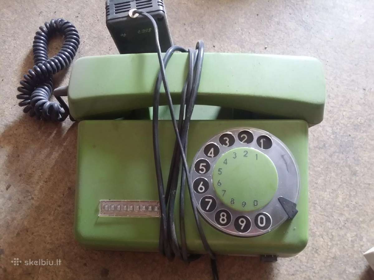 Tarybiniai telefono aparatai - nuotraukos Nr. 7