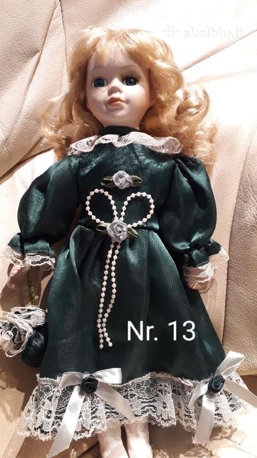 Porcelianinės įvairaus dydžio lėlės - nuotraukos Nr. 14