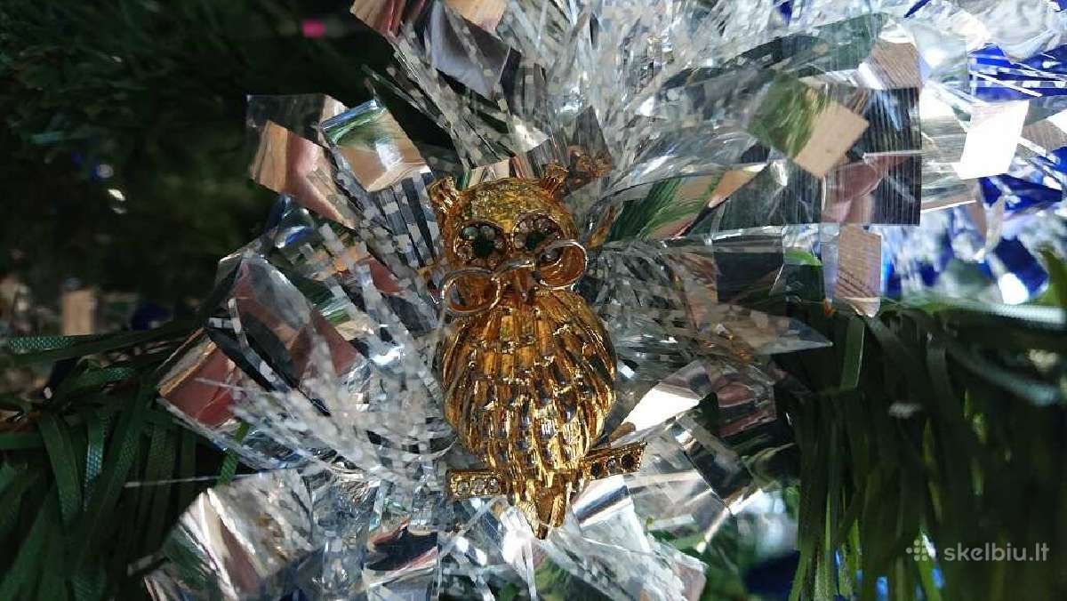 Puosni metaline sage Peleda segtukas Vintazinis - nuotraukos Nr. 9