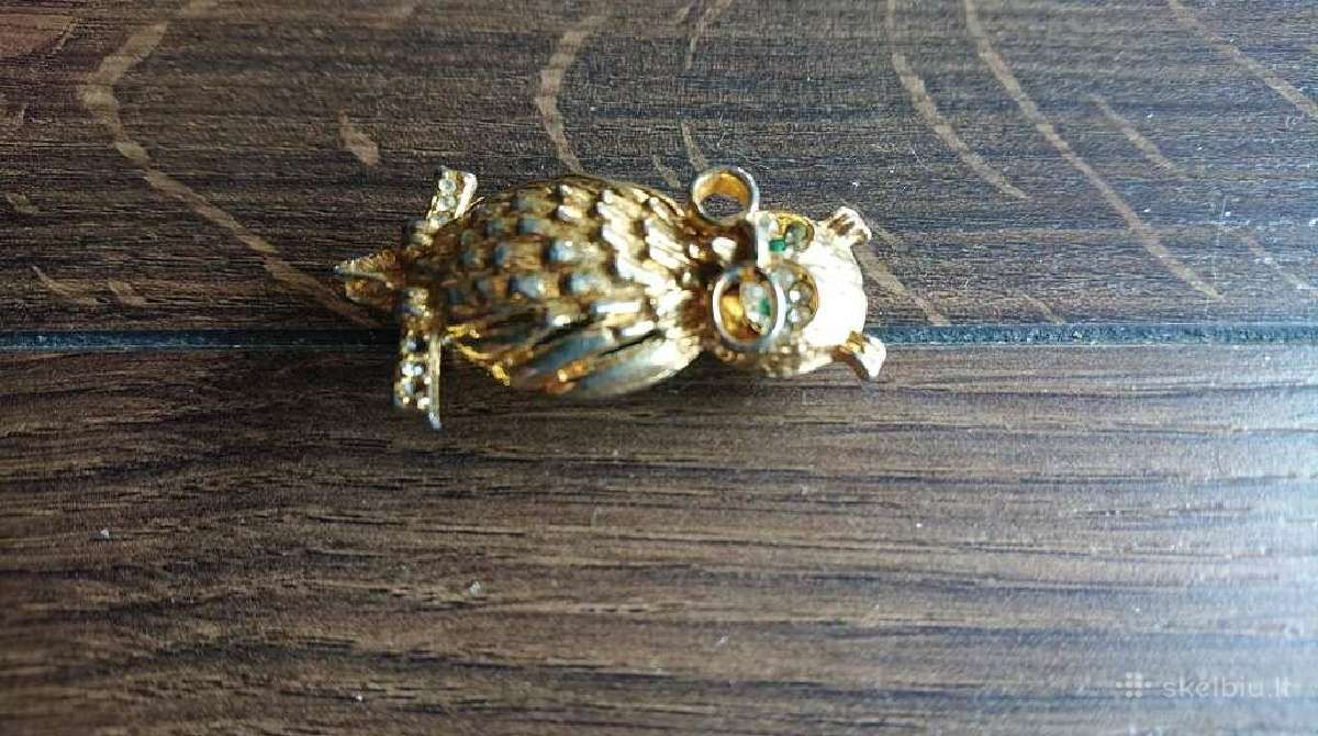 Puosni metaline sage Peleda segtukas Vintazinis - nuotraukos Nr. 11