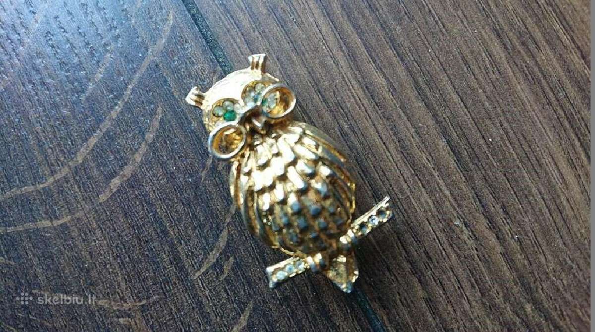 Puosni metaline sage Peleda segtukas Vintazinis - nuotraukos Nr. 12