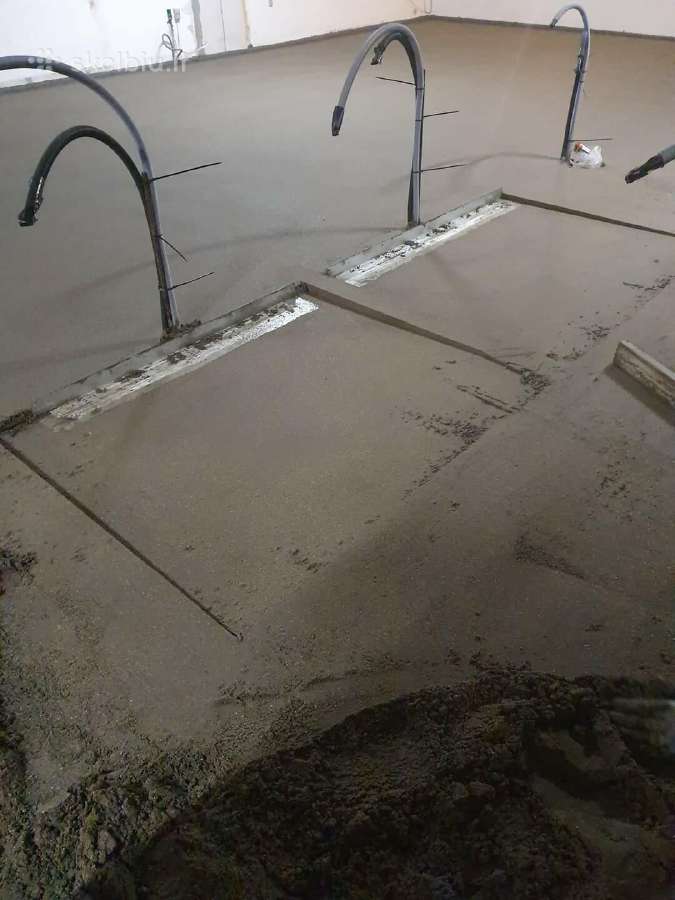 Mažų plotų grindų betonavimas - nuotraukos Nr. 6