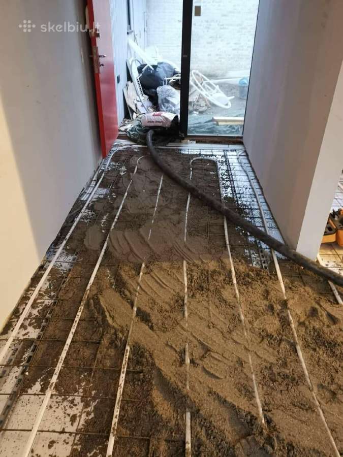Mažų plotų grindų betonavimas - nuotraukos Nr. 7