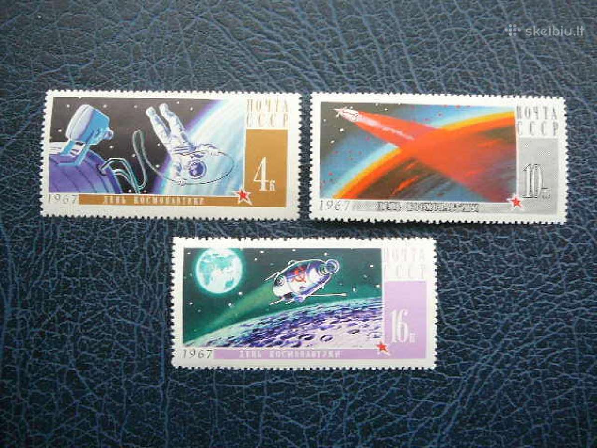 Kosmosas Ssr 1967 Mnh s3336