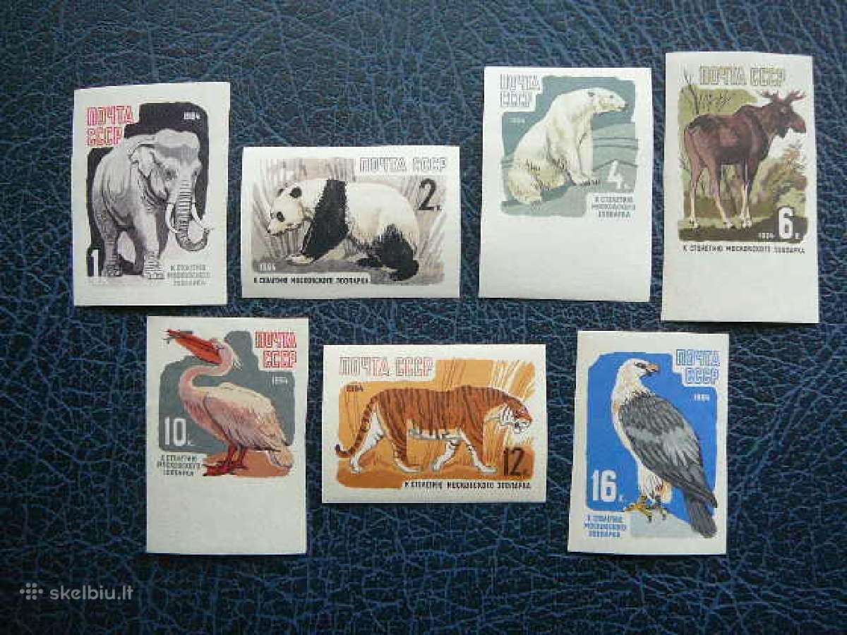 Ssr 1964 Zverys Zoosodas Mnh s2914b