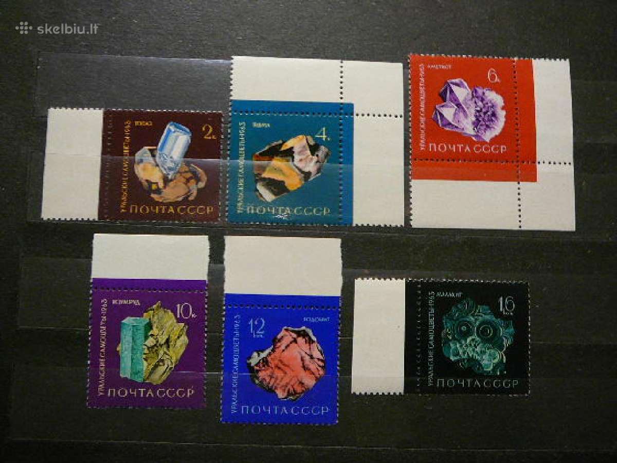 Ssr 1963 Brangakmeniai Mnh s2846