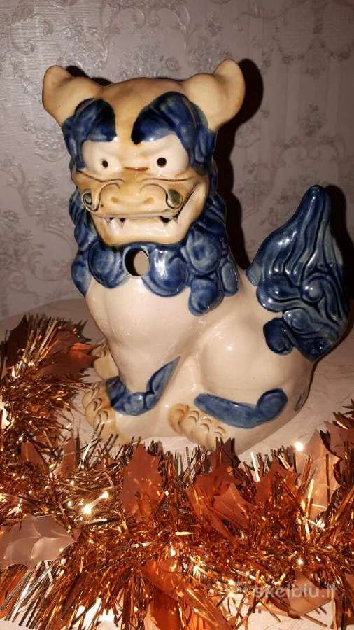 Porcelianine Drakono statulele is Japonijos - nuotraukos Nr. 2