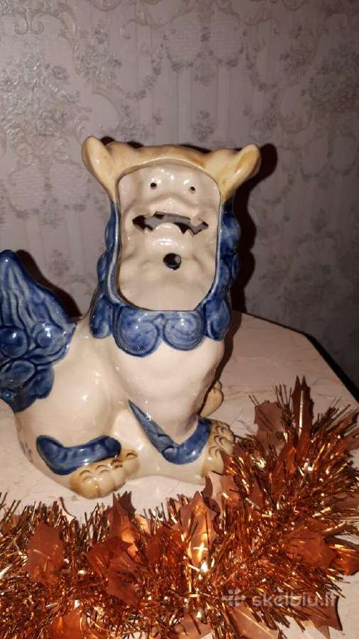 Porcelianine Drakono statulele is Japonijos - nuotraukos Nr. 4