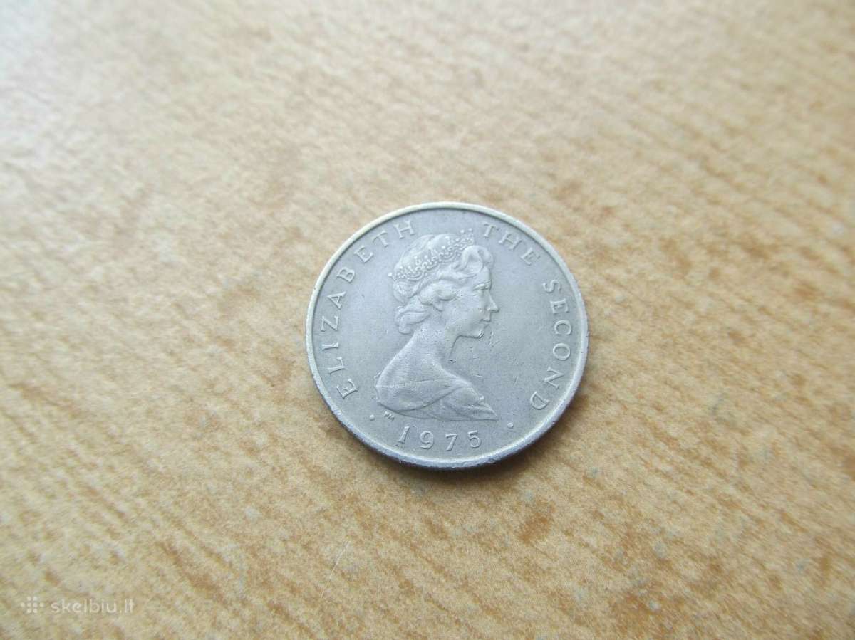 5 new pence , Meno sala , 1975 - nuotraukos Nr. 2