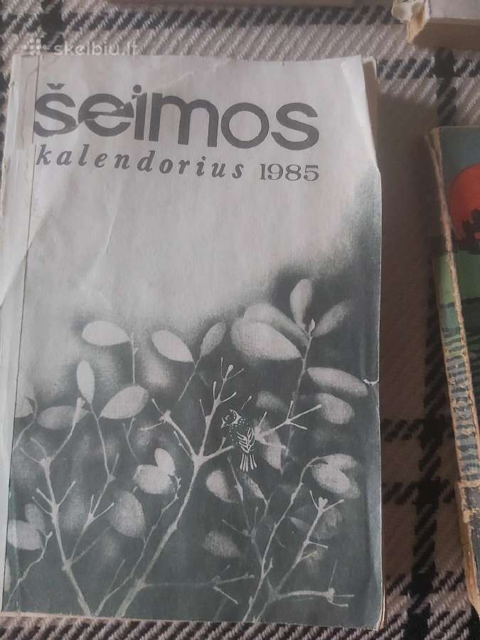 Šeimos kalendorius 1985m