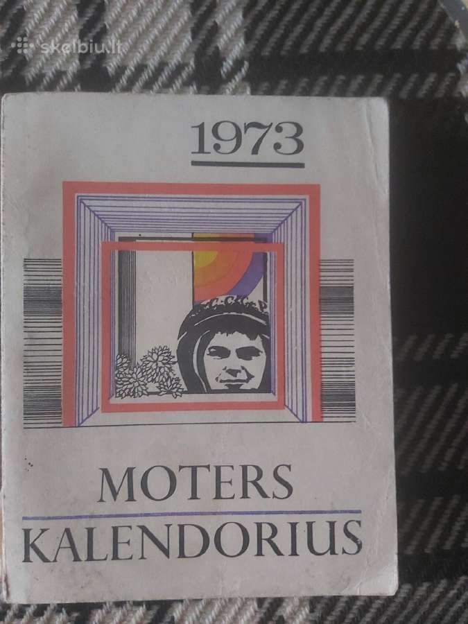 Moters kalendorius 1973m